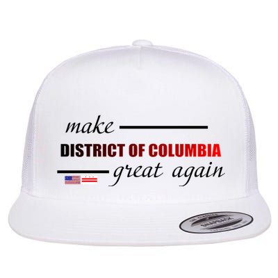 Make District Of Columbia Great Again Flatbill Hat