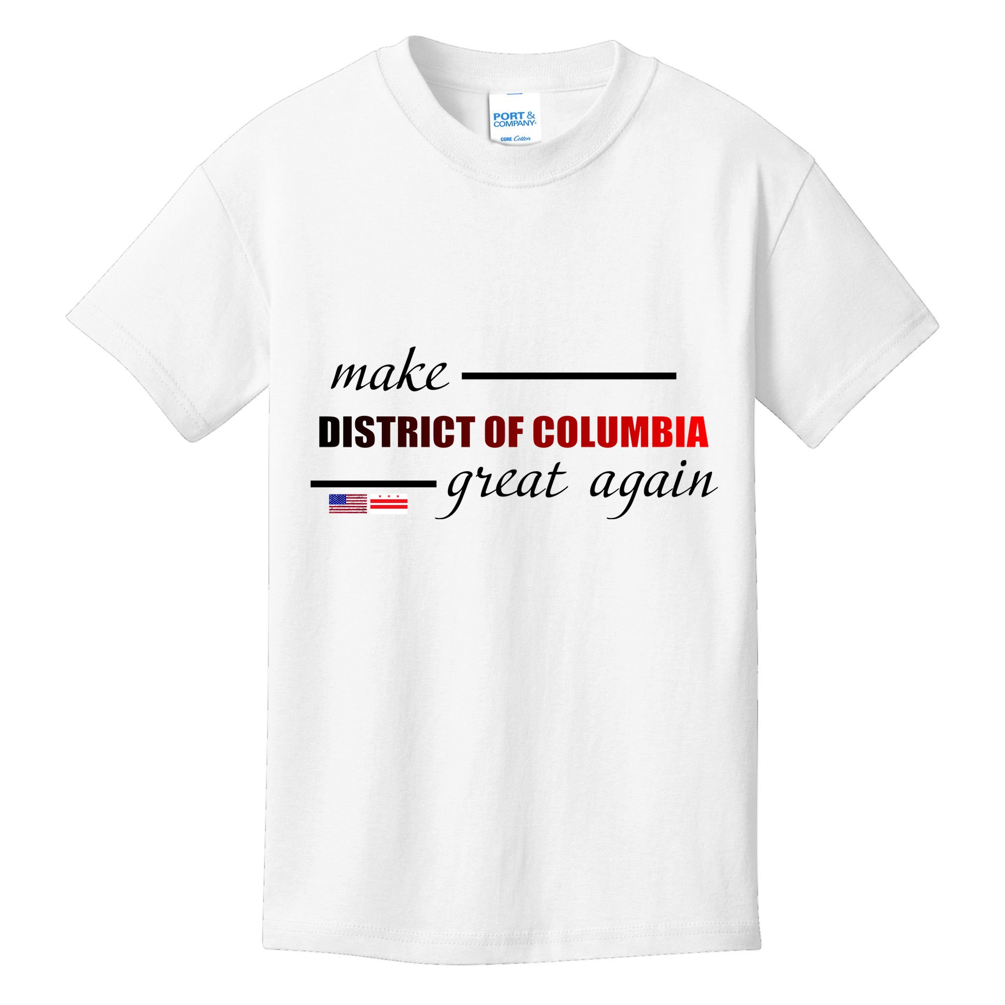 Make District Of Columbia Great Again Kids T-Shirt