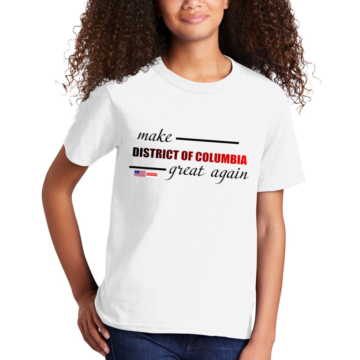 Make District Of Columbia Great Again Kids T-Shirt