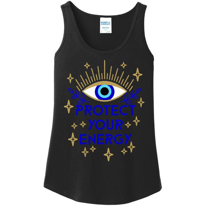 Mal De Ojo Evil Eye Protect Your Energy Ladies Essential Tank