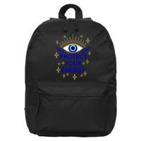 Mal De Ojo Evil Eye Protect Your Energy 16 in Basic Backpack