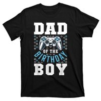 Men Dad Of The Birthday Boy Matching Video Gamer Birthday Party T-Shirt