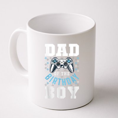 Men Dad Of The Birthday Boy Matching Video Gamer Birthday Party Coffee Mug