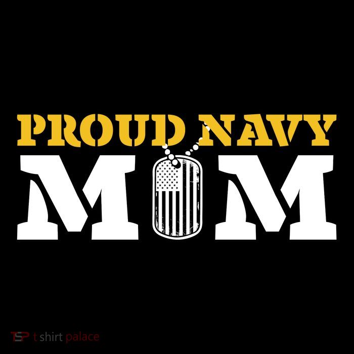 Memorial Day Proud Nav'y Mom Kids T-Shirt