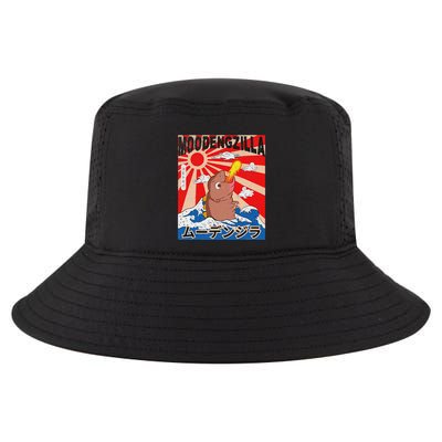 Moo Deng Pygmy Hippopotamus Funny Moodengzilla Cool Comfort Performance Bucket Hat