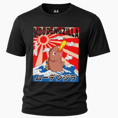 Moo Deng Pygmy Hippopotamus Funny Moodengzilla Performance Shirt