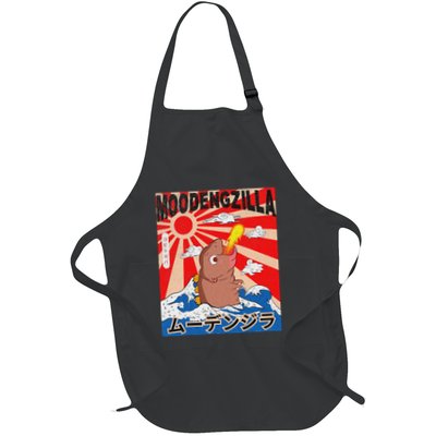 Moo Deng Pygmy Hippopotamus Funny Moodengzilla Apron