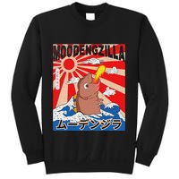 Moo Deng Pygmy Hippopotamus Funny Moodengzilla Sweatshirt