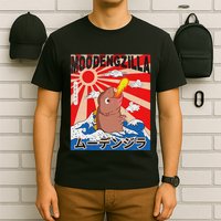 Moo Deng Pygmy Hippopotamus Funny Moodengzilla T-Shirt