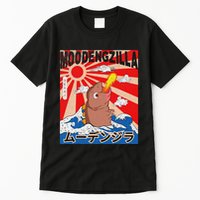Moo Deng Pygmy Hippopotamus Funny Moodengzilla Tall T-Shirt