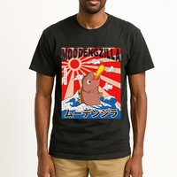 Moo Deng Pygmy Hippopotamus Funny Moodengzilla Tall T-Shirt