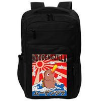 Moo Deng Pygmy Hippopotamus Funny Moodengzilla Impact Tech Backpack