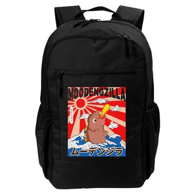 Moo Deng Pygmy Hippopotamus Funny Moodengzilla Backpack