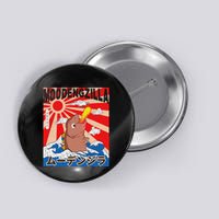 Moo Deng Pygmy Hippopotamus Funny Moodengzilla Button