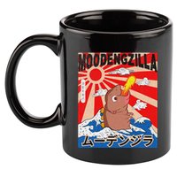 Moo Deng Pygmy Hippopotamus Funny Moodengzilla 11oz C Handle Ceramic Mug