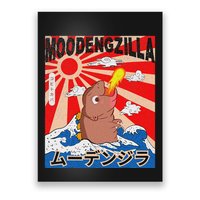 Moo Deng Pygmy Hippopotamus Funny Moodengzilla Poster