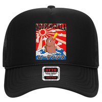 Moo Deng Pygmy Hippopotamus Funny Moodengzilla Trucker Hat