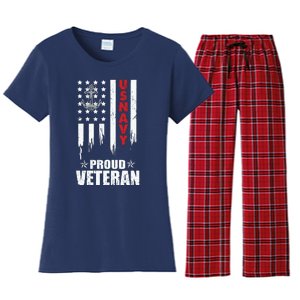 Memorial Day Proud Veteran Women's Flannel Pajama Set