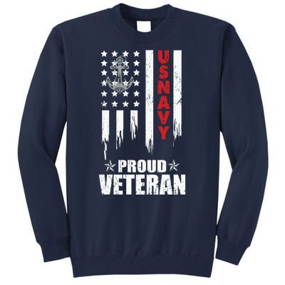 Memorial Day Proud Veteran Tall Sweatshirt