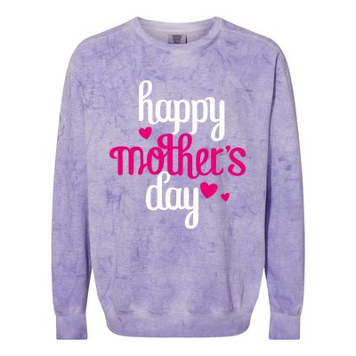 MotherS Day Proud Mom Happy Mother Day Happy MotherS Day Gift Colorblast Crewneck Sweatshirt