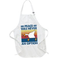 Murder Duck Peace Was Never An Option Duck With Knife Meme Apron