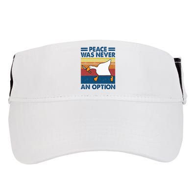 Murder Duck Peace Was Never An Option Duck With Knife Meme Adult Drive Performance Visor