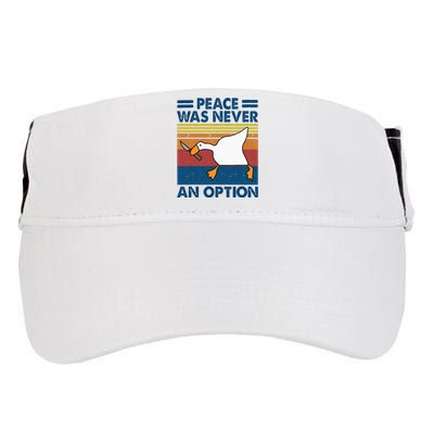 Murder Duck Peace Was Never An Option Duck With Knife Meme Adult Drive Performance Visor