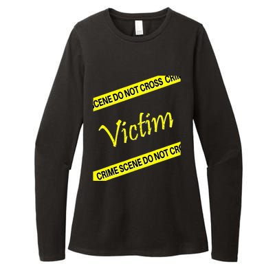 Mystery Dinner Party Victim Womens CVC Long Sleeve Shirt