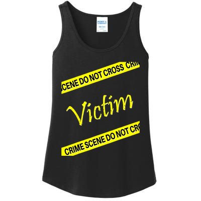 Mystery Dinner Party Victim Ladies Essential Tank