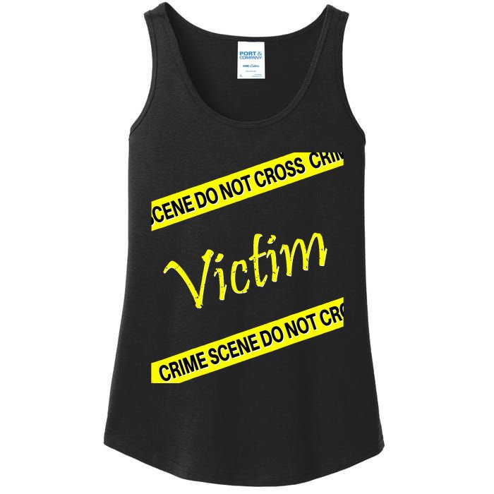 Mystery Dinner Party Victim Ladies Essential Tank