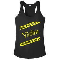 Mystery Dinner Party Victim Ladies PosiCharge Competitor Racerback Tank