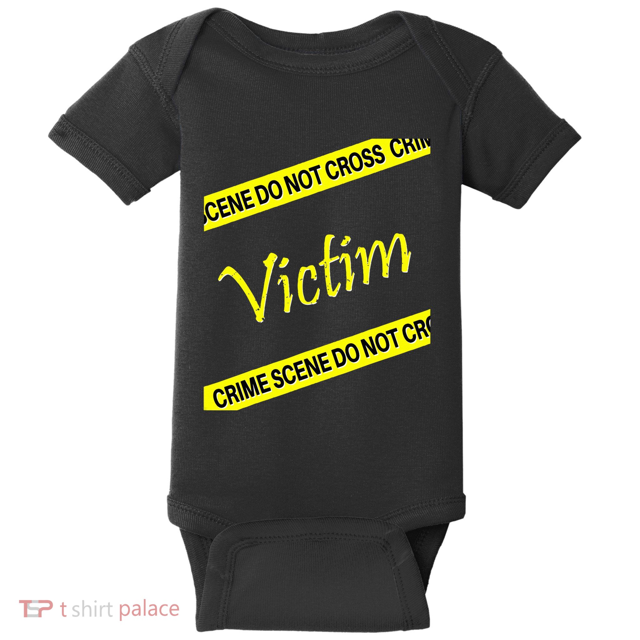 Mystery Dinner Party Victim Baby Bodysuit