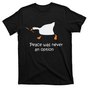 Murder Duck Peace Was Never An Option T-Shirt