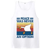 Murder Duck Peace Was Never An Option Duck With Knife Meme PosiCharge Competitor Tank