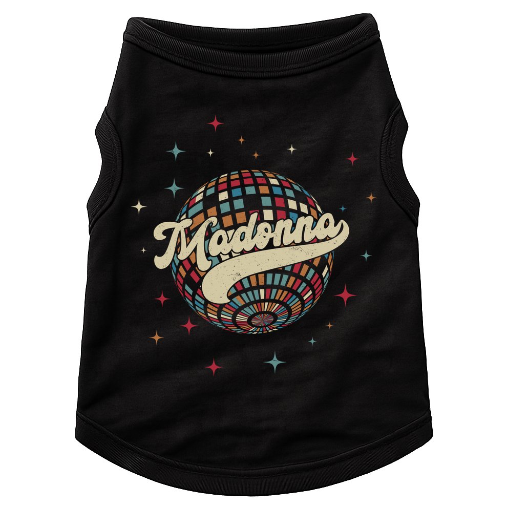 Madonna Disco Party Vintage Doggie Tank