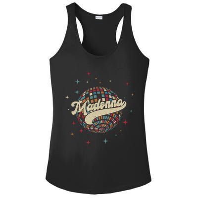 Madonna Disco Party Vintage Ladies PosiCharge Competitor Racerback Tank