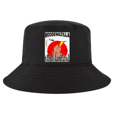 Moo Deng Pygmy Hippopotamus Funny Moodengzilla Cool Comfort Performance Bucket Hat