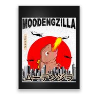 Moo Deng Pygmy Hippopotamus Funny Moodengzilla Poster