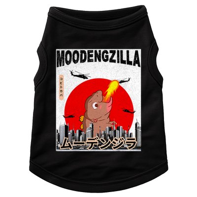 Moo Deng Pygmy Hippopotamus Funny Moodengzilla Doggie Tank
