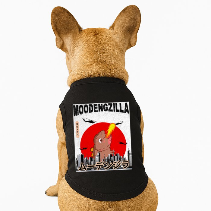 Moo Deng Pygmy Hippopotamus Funny Moodengzilla Doggie Tank