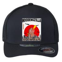 Moo Deng Pygmy Hippopotamus Funny Moodengzilla Flexfit Unipanel Trucker Cap