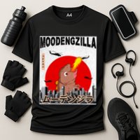 Moo Deng Pygmy Hippopotamus Funny Moodengzilla Performance Shirt