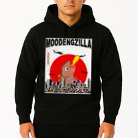 Moo Deng Pygmy Hippopotamus Funny Moodengzilla Hoodie
