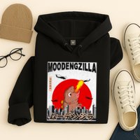 Moo Deng Pygmy Hippopotamus Funny Moodengzilla Hoodie