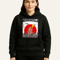 Moo Deng Pygmy Hippopotamus Funny Moodengzilla Hoodie