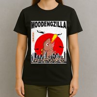 Moo Deng Pygmy Hippopotamus Funny Moodengzilla T-Shirt