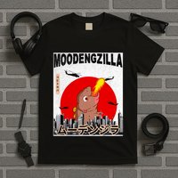 Moo Deng Pygmy Hippopotamus Funny Moodengzilla T-Shirt