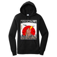 Moo Deng Pygmy Hippopotamus Funny Moodengzilla Women's Pullover Hoodie