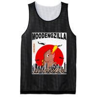 Moo Deng Pygmy Hippopotamus Funny Moodengzilla Mesh Reversible Basketball Jersey Tank