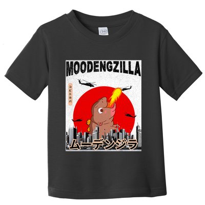 Moo Deng Pygmy Hippopotamus Funny Moodengzilla Toddler T-Shirt